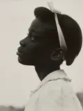 Consuelo Kanaga, Profile of a Young Girl from the Tennessee Series, 1948, Gelatin silver print, probably printed 1950s