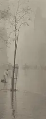 Spring Showers by Alfred Stieglitz, 1900, Photogravure on Japanese tissue, printed 1911, from Camera Work , No. 36, sold Oct 2023