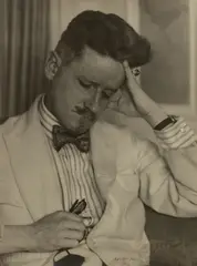 James Joyce by Berenice Abbott, 1926, Gelatin silver print, offered Oct 2023