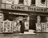 Lyric Theatre, 3rd Avenue between 12th and 13th Streets, Manhattan by Berenice Abbott, 1936, Gelatin silver print, sold Oct 2023