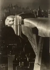 Margaret Bourke-White, Gargoyle, Chrysler Building, New York City, circa 1930, Oversized gelatin silver print