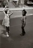 Helen Levitt, New York (two children dancing)
