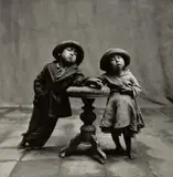 Irving Penn, Cuzco Children, Peru, December, 1948, Gelatin silver print, printed 1949