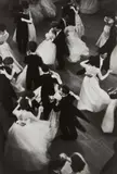 Queen Charlotte's Ball, London by Henri Cartier-Bresson, 1959, Gelatin silver print, printed later, sold Oct 2023