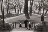Square du Vert-Galant, Île de la Cité by Henri Cartier-Bresson, 1953, Gelatin silver print, printed later, sold Oct 2023