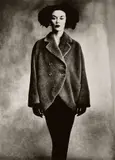 Irving Penn, Woman in Balenciaga Coat (Lisa Fonssagrives-Penn), Paris