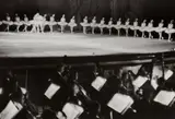 Swan Lake, Bolshoi Theatre, Moscow, USSR by Henri Cartier-Bresson, 1954, Gelatin silver print, printed later, offered Oct 2023