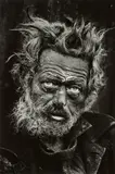 Don McCullin, Tormented, Homeless Irishman, Spitalfields, London, 1969, Gelatin silver print, printed later, mounted