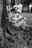 Robert Frank, Courthouse Square, Elizabethville, North Carolina, 1955, Gelatin silver print, printed later
