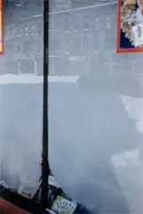 Saul Leiter, Snowy Scene, 1958, Chromogenic print, printed later