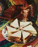 Paul Outerbridge, Sandwiches on Tray, circa 1938, Color carbro print