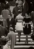 William Klein, Simone + Nina, Piazza di Spagna, Rome, 1960, Gelatin silver print, printed 2012