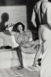 Woman Examining Man, Calvin Klein, American Vogue, Saint Tropez by Helmut Newton, 1975, Gelatin silver print from Private Property Suite III , printed 1984, sold Oct 2023