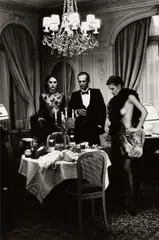 After Dinner by Helmut Newton, 1977, Gelatin silver print from Private Property Suite I , printed 1984, sold Oct 2023