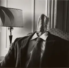 Untitled (Sandwich in Suit) by David Wojnarowicz, 1972-1988, Gelatin silver print, printed 1988, offered Oct 2023