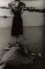 Untitled, New York (N.F.430) by Francesca Woodman, 1979-1980, Gelatin silver print, sold Oct 2023