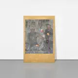 Wilmer Wilson IV, Rate Who Rate You, 2016, Unique pigment print and mixed media on wood