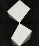 Alison Rossiter, From the series "Fours Haloid Military," expired October 1957, processed 2014 (#1), 2014, Four unique gelatin silver prints, tipped together to board