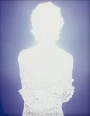 Christopher Bucklow, Guest (Nicky May) 25,000 Solar Images, 12.33pm, 19th February, 1995, Unique dye destruction print, flush-mounted