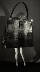 Laurie Simmons, Walking Purse, 1988, Gelatin silver print, face-mounted to Plexiglas