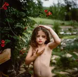 Sally Mann, Untitled (Virginia with Trumpet Vine), 1991, Dye destruction print