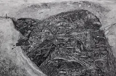 Sohei Nishino, Diorama Map: San Francisco, 2016, Chromogenic print, flush-mounted