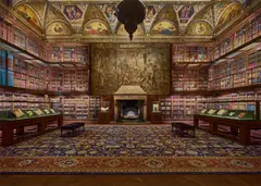 Ahmet Ertuğ, Morgan Library, New York City, USA, 2022, Archival pigment print