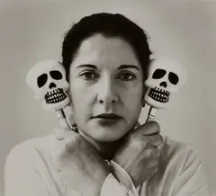 Marina Abramović, Portrait with Maracas, 2005-2006, Gelatin silver print, flush-mounted