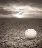 Abandoned Ostrich Egg, Amboseli by Nick Brandt, 2007, Archival pigment print, offered Oct 2023