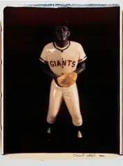Willie Mays by David Levinthal, 2000, Unique Polaroid print, offered Oct 2023