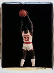 Michael Jordan by David Levinthal, 2000, Unique Polaroid print, offered Oct 2023