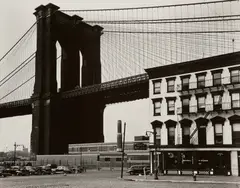 Brett Weston, Brooklyn Bridge, 1946, Gelatin silver print