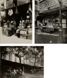 Eugène Atget, Selected Images of Paris, 1910-1927, Three gelatin silver prints, printed by Berenice Abbott no later than 1935