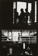 Double Frame: Atlantic City by Ray Metzker, 1969, Gelatin silver print, sold Jan 2023