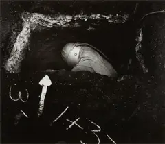 Sandblaster, San Francisco by Minor White, 1949, Gelatin silver print, probably printed 1950s, sold Oct 2023