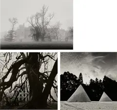 Three Selected Images by Michael Kenna, 1983-1988, Three gelatin silver prints, sepia and/or selenium toned, printed later, sold Oct 2023