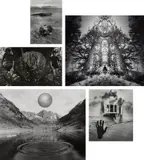 Jerry Uelsmann, Five Selected Images, 1969-1995, Five gelatin silver prints