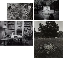Four Selected Images by Jerry Uelsmann, 1965-1997, Four gelatin silver prints, sold Oct 2023