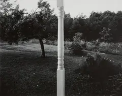 Emmet Gowin, Post, Danville, VA, 1967, Gelatin silver print