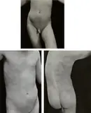 Three Selected Studies of Neil Weston, the Photographer's Son by Edward Weston, 1925, Three gelatin silver prints, printed later by Cole Weston, the photographer's son, sold Oct 2023