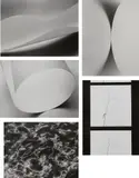 Yasuhiro Ishimoto, Five Selected Abstract Studies, 1980s-1990s, Five gelatin silver prints