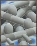 Laurens Legiers, A ROMANTIC NEST, 2019, oil on panel, in artist's frame