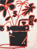 Eddie Martinez, Untitled, 2009, acrylic on panel