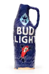 Grant Levy-Lucero, Vernon Sales Inc. Bud Light, 2018, glazed stoneware