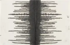 Christopher Wool, Untitled, 1986, enamel on paper, in 2 parts
