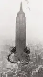 The Empire State Building from the series Reconstructed History by Mike Kelley, 1989, gelatin silver print, sold Mar 2023