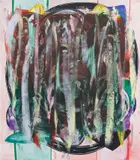 Jon Pestoni, Handful, 2015, oil and mixed media on canvas