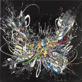 Katrin Fridriks, Royal Gene & Ethics, 2011, acrylic on canvas