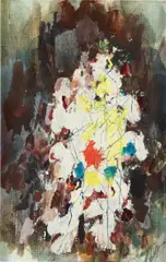 Robert Goodnough, Figure I, 1999, acrylic on canvas board