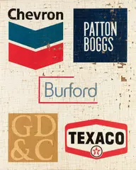 Mark Flood, Ecuador [Chevron/Patton Boggs/Burford...], 2014, oil, acrylic and plaster on stretched burlap